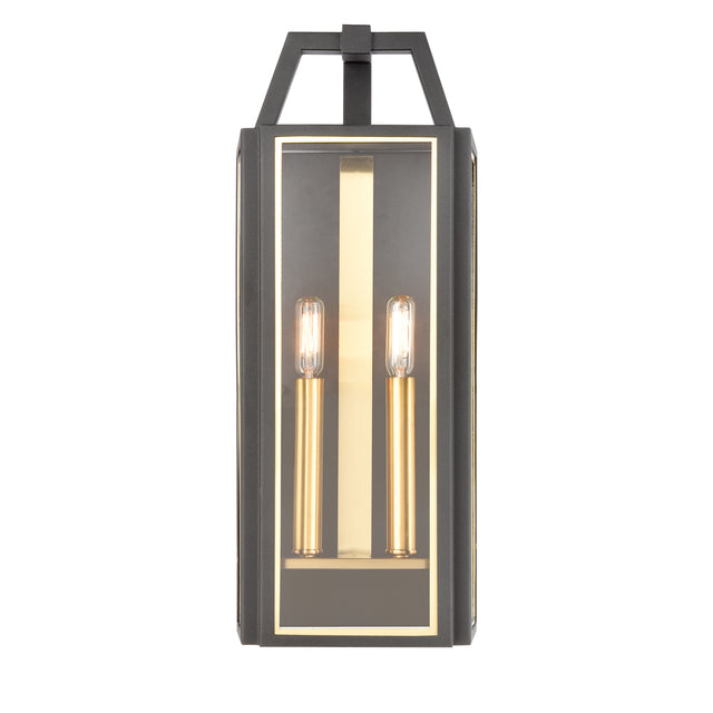 Elk 46741/2 Portico 21'' High 2-Light Outdoor Sconce - Charcoal