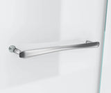 MAAX 136676-900-084-000 Reveal 71 32 ½-35 ½ x 71 ½ in. 8mm Pivot Shower Door for Alcove Installation with Clear glass in Chrome