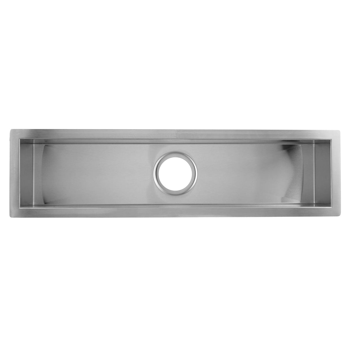 DAX Stainless Steel Handmade Undermount Bar Sink, Brushed Stainless Steel DAX-SQ-3285