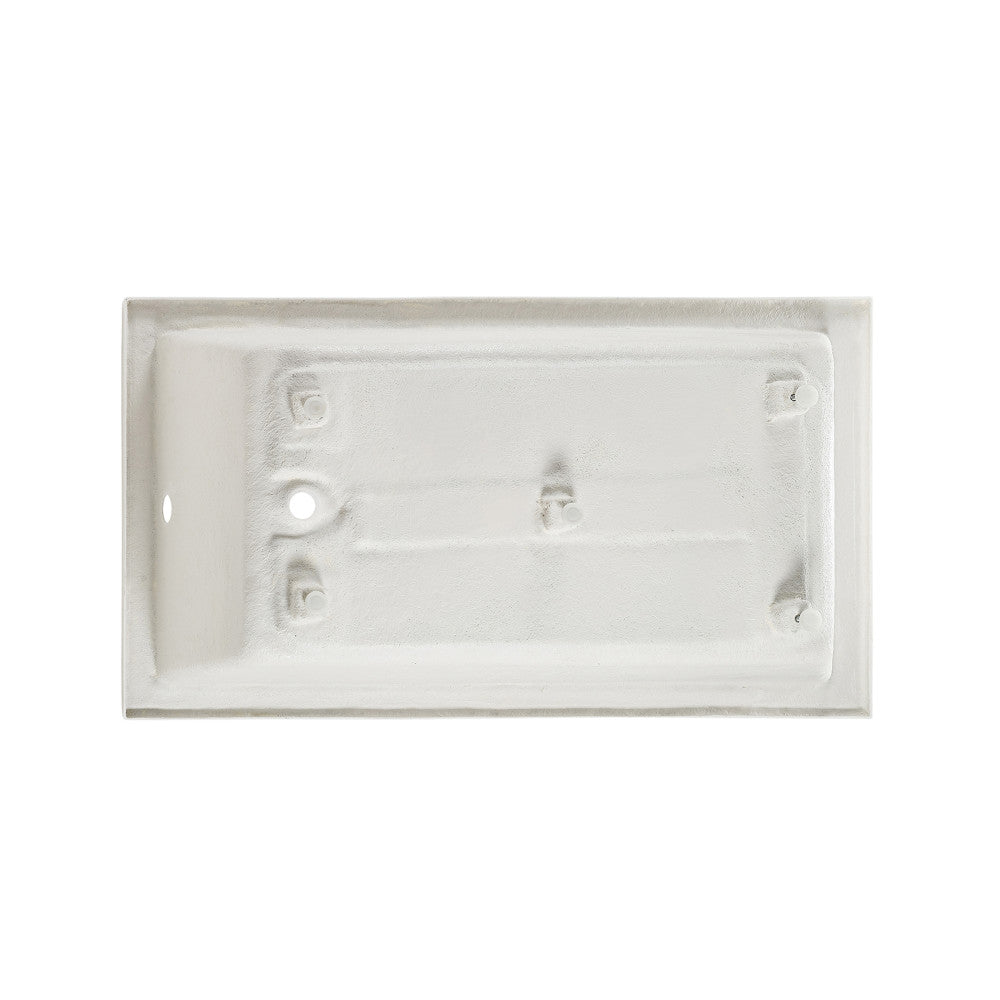 Voltaire 60"x 36" Reversible Drain Drop-In Bathtub