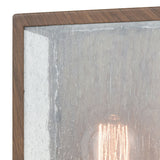 Elk 47130/1 McKenzie 11'' High 1-Light Outdoor Sconce - Brown