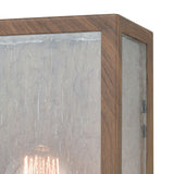 Elk 47130/1 McKenzie 11'' High 1-Light Outdoor Sconce - Brown