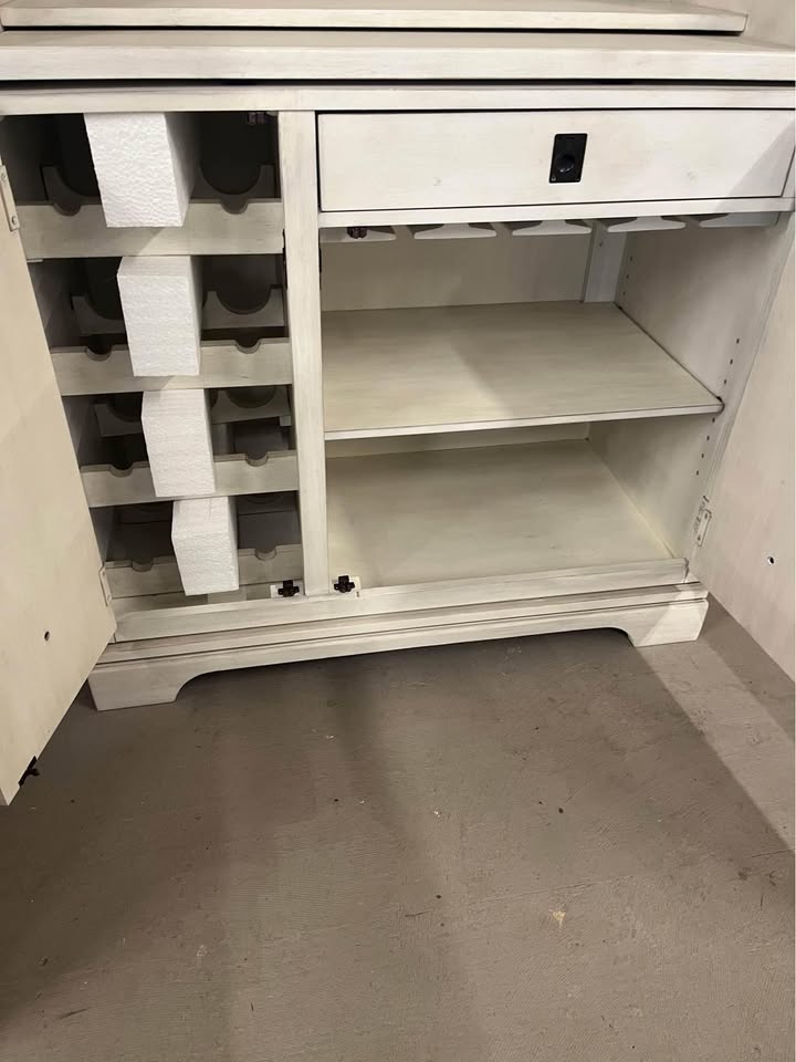 Howard Miller Bottoms Up Wine Console - 695180 (Floor Model)