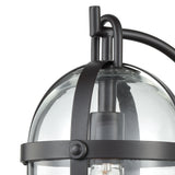 Elk 47510/1 Hunley 13'' High 1-Light Outdoor Sconce - Oil Rubbed Bronze
