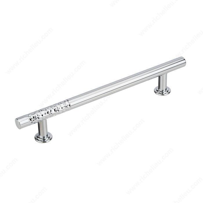 Richelieu BP257596140 Modern Metal Pull - 2575, Chrome, 3 25/32 in, 5 21/32 in