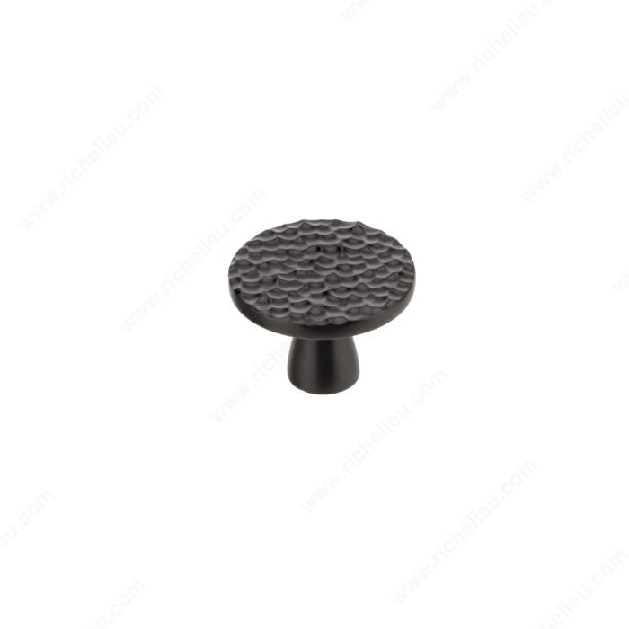 Richelieu BP257530103 Modern Metal Knob - 2575, Mercury Gray