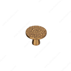 Richelieu BP257530216 Modern Metal Knob - 2575, Yukon Gold