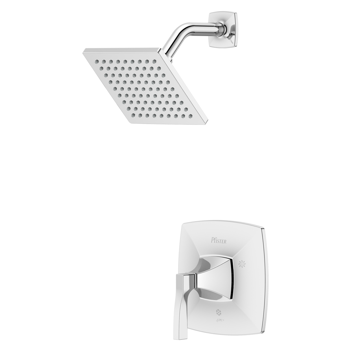 Holliston Shower Only Trim Kit in Polished Chrome