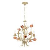 Southport 5 Light Sage Rose Chandelier 4805-SR