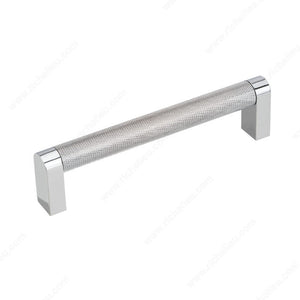 Richelieu BP259896140 Modern Metal Pull - 2598, Chrome, 3 25/32 in, 4 9/32 in