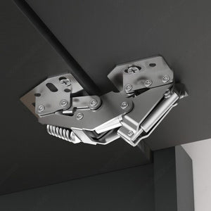 Richelieu SM901SC2G Easy-On Surface Mount Flap Hinge, Soft Close