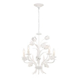 Southport 5 Light Wet White Chandelier 4815-WW