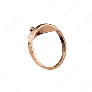 Richelieu 613056SOBRZ Modern Metal Pull - 6130, Shiny Oriental Bronze, 2 7/32 in