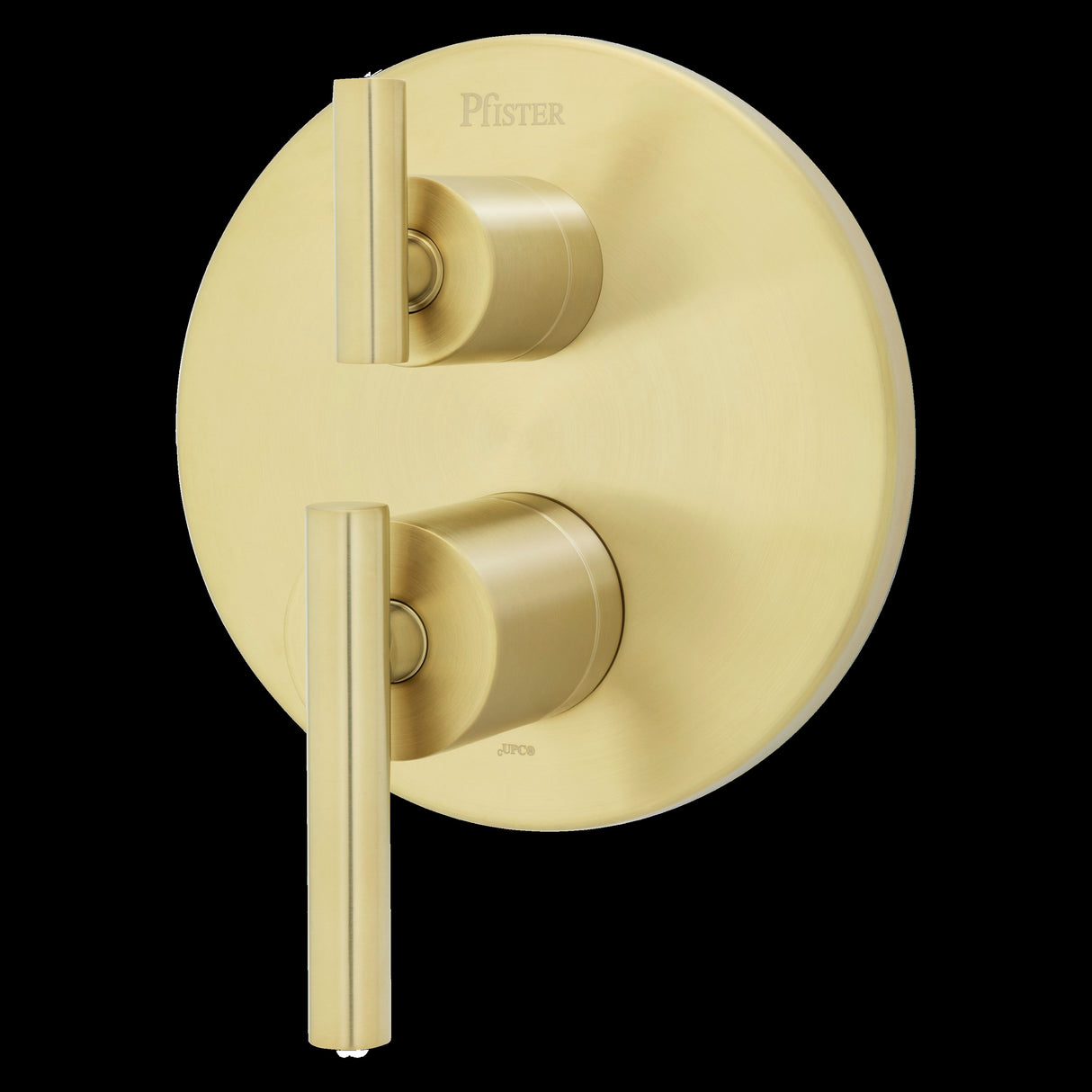Contempra Stacked Diverter Trim Kit in Brushed Gold