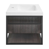 Claire 30" Wall-hung Vanity in Black