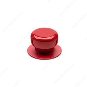 Richelieu 13551690 Modern Metal Knob - 1355, Black