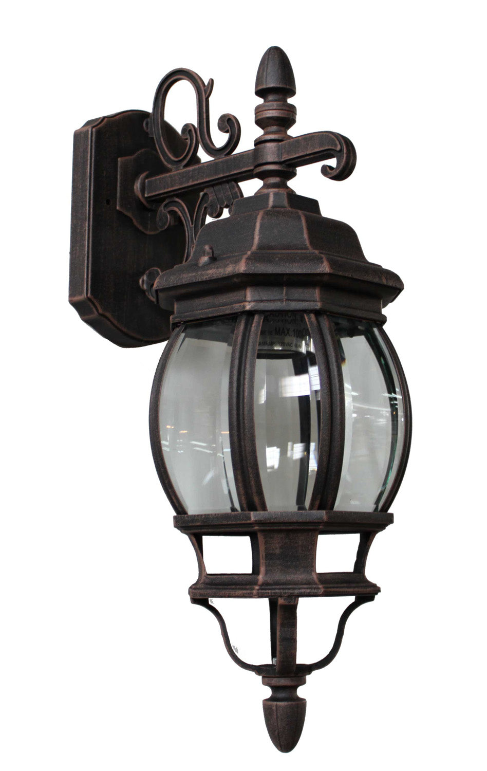Classico Outdoor Wall Light - Rust / 17.50