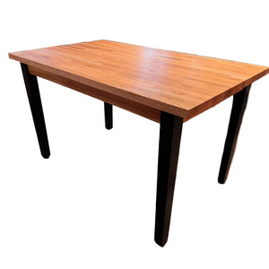 John Boos Oak Butcher Block Kitchen Island Local Made Solid Wood Black Legs