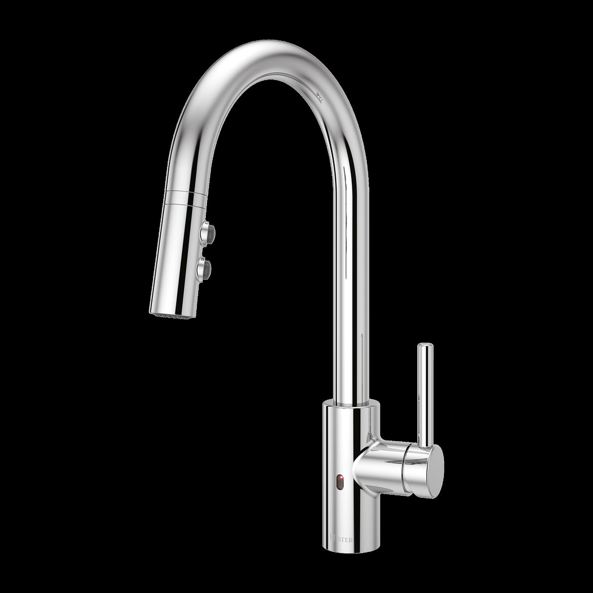 Stellen 1-Handle Electronic Pull-Down Kitchen Faucet in Polished Chrome