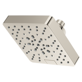Modern Square Showerhead in Polished Nickel