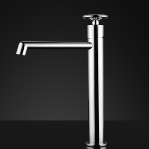 DAX Brass Single Handle Vessel Bathroom Basin Faucet, Chrome DAX-8010044-CR