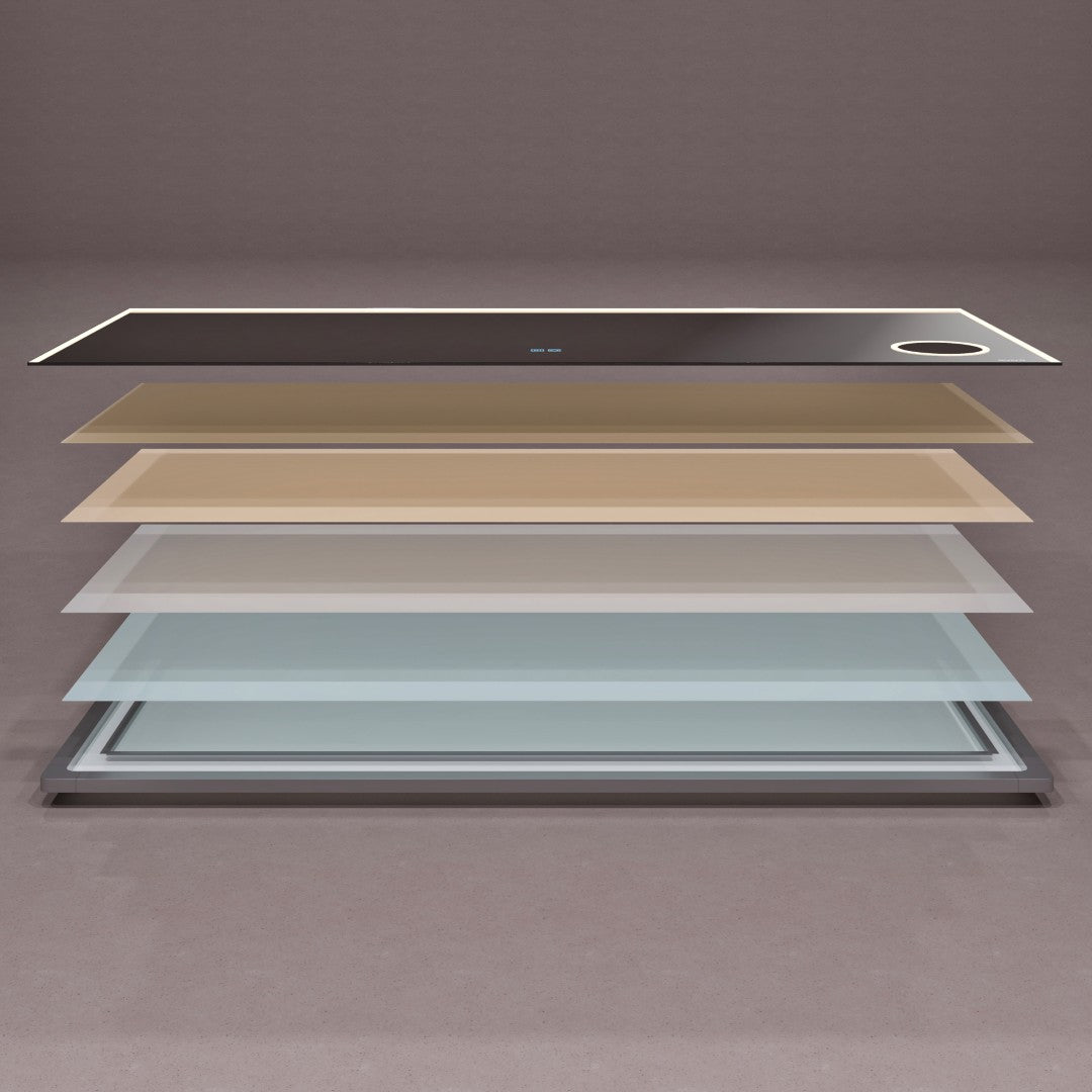 Eviva Illuminate 72" x 30" Rectangular Chrome Aluminum Framed Mirror
