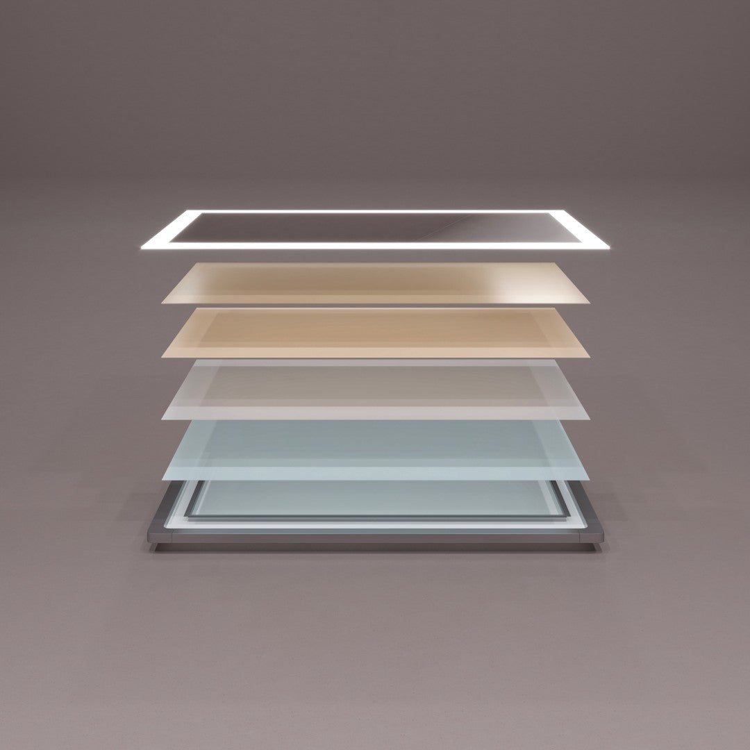 Eviva Frame 47" x 28" Rectangular Frameless Mirror