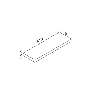 DAX Waimea Engineered Wood Top, Oak DAX-WAI045614