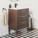 Hugo 24" Bathroom Vanity in Walnut