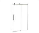 MAAX 107545-900-305-000 Odyssey SC 48" x 32" x 78" 8mm Sliding Shower Door for Corner Installation with Clear glass in Brushed Nickel