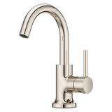 Tenet Single Control 4" Centerset Bathroom Faucet in Polished Nickel
