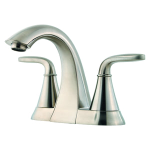 Winfield 2-Handle 4" Centerset Bathroom Faucet in  Brushed Nickel