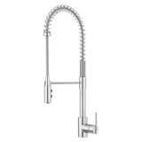 Brislin 1-Handle Pull-Down Kitchen Faucet in Polished Chrome