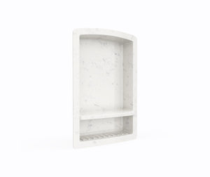 Swanstone RS-2215 Recessed Shelf in Carrara RS02215.221