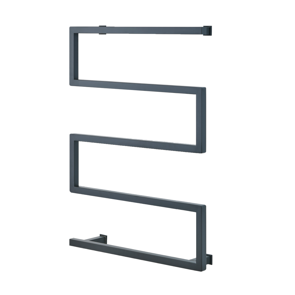 Voltaire 5-Bar Electric Towel Warmer in Matte Black