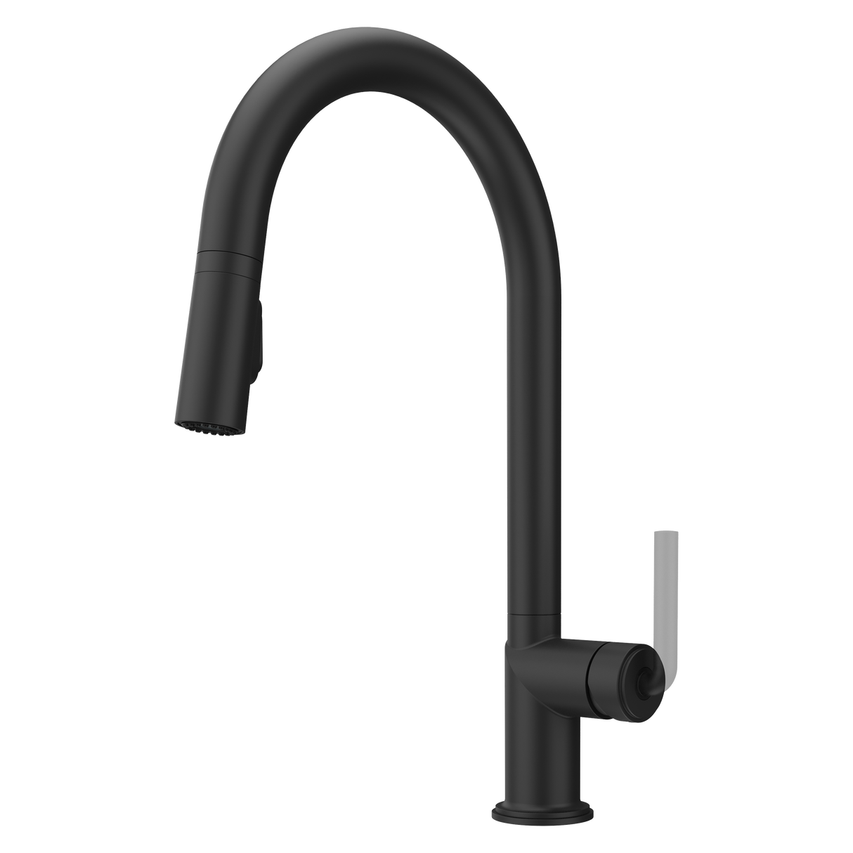 Tenet 1-Handle Pull-Down Kitchen Faucet in Spot Defense Matte Black