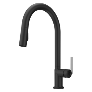 Tenet 1-Handle Pull-Down Kitchen Faucet in Spot Defense Matte Black