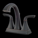 Bronson 2-Handle 4" Centerset Bathroom Faucet in Tuscan Bronze