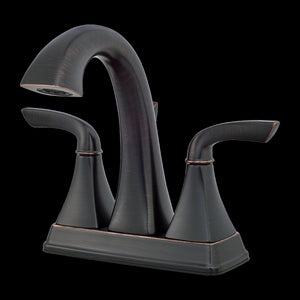 Bronson 2-Handle 4" Centerset Bathroom Faucet in Tuscan Bronze