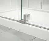 MAAX 137857-900-084-000 ModulR 48 x 36 x 78 in. 8mm Pivot Shower Door for Corner Installation with Clear glass in Chrome