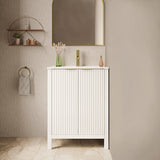 Bastille 24" Bathroom Vanity in White