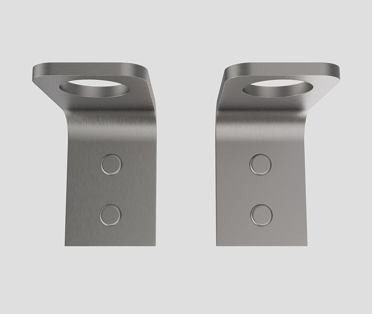 Swanstone Odile Suite Bottle Holder in Brushed Chrome - Pack of 2 BH10045090.201