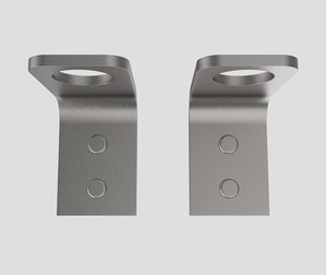 Swanstone Odile Suite Bottle Holder in Brushed Chrome - Pack of 2 BH10045090.201