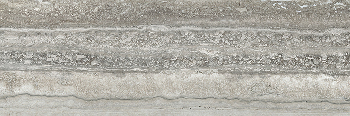 Anatolia Tile 4X12 La Marca Travertino Polished & Rectified 4500-0902-0 Travertino Instrata 4x12 Polished - premium natural stone mosaic tile from Anatolia Tile, available at PoshHaus showroom in Keene, NH