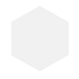 Roca Tile Usa Inc Elegant Ideas 5X6 Hexagon Block Blanco Matte Glazed Porcelain Tile - Grne0Ca011