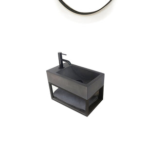 Brixton Rectangular Concrete Wall-Hung