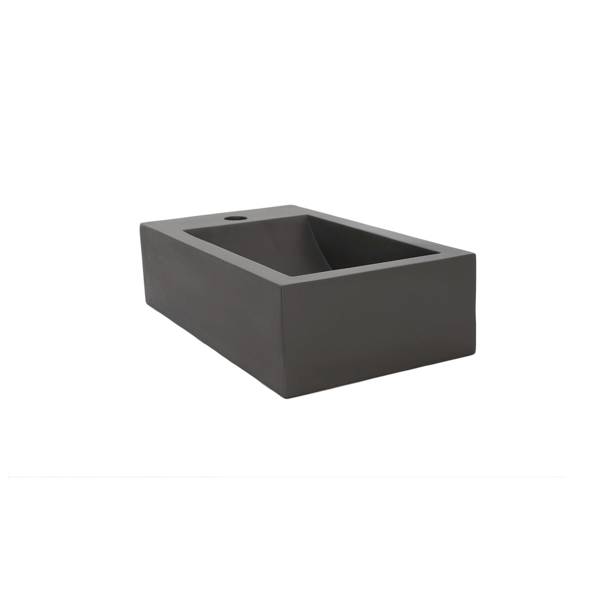 Brixton Rectangular Concrete Wall-Hung