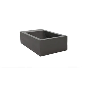 Brixton Rectangular Concrete Wall-Hung