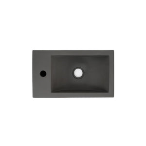 Brixton Rectangular Concrete Wall-Hung