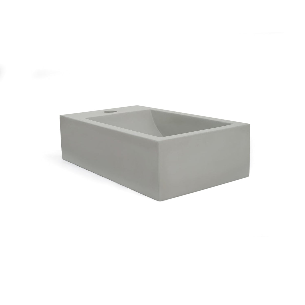 Brixton Rectangular Concrete Wall-Hung